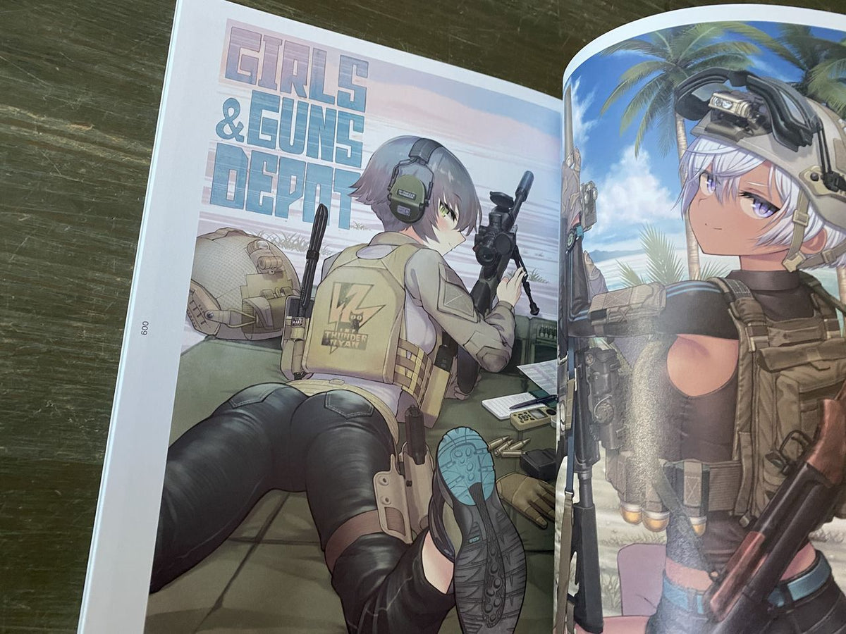 Girls and Guns Depot SAMARU illustrations