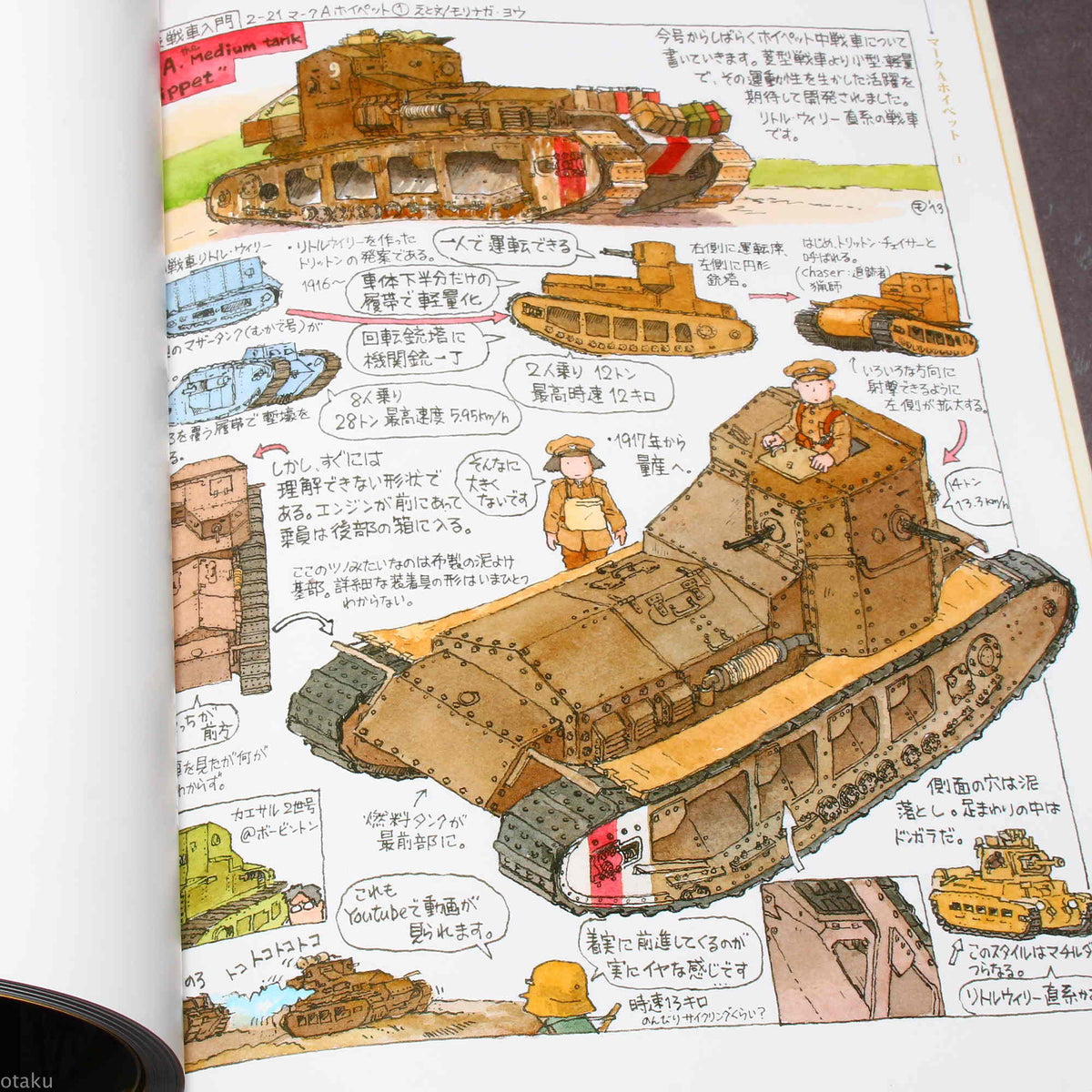 Morinaga Yo - The Tank Primer Vol 1 - Art Book