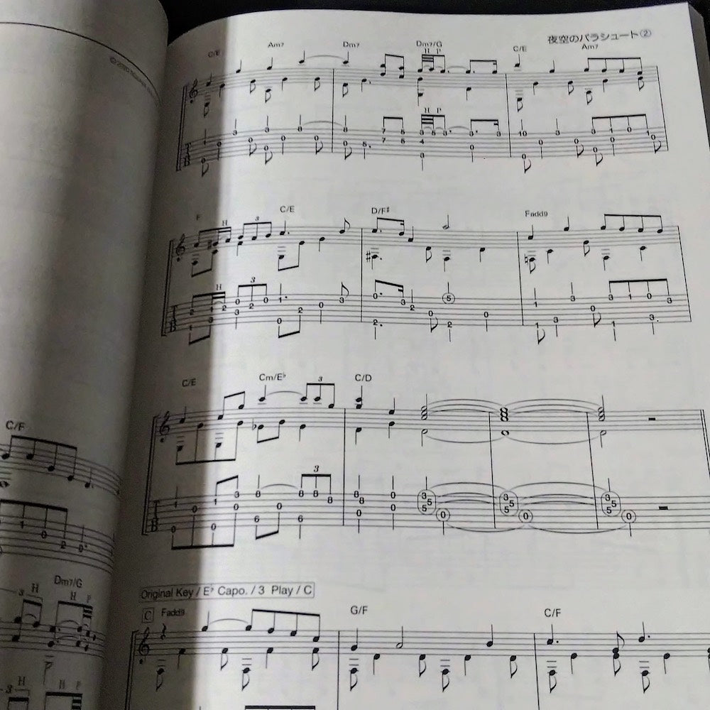 Final Fantasy Official Guitar Solo Selection Music Score Book