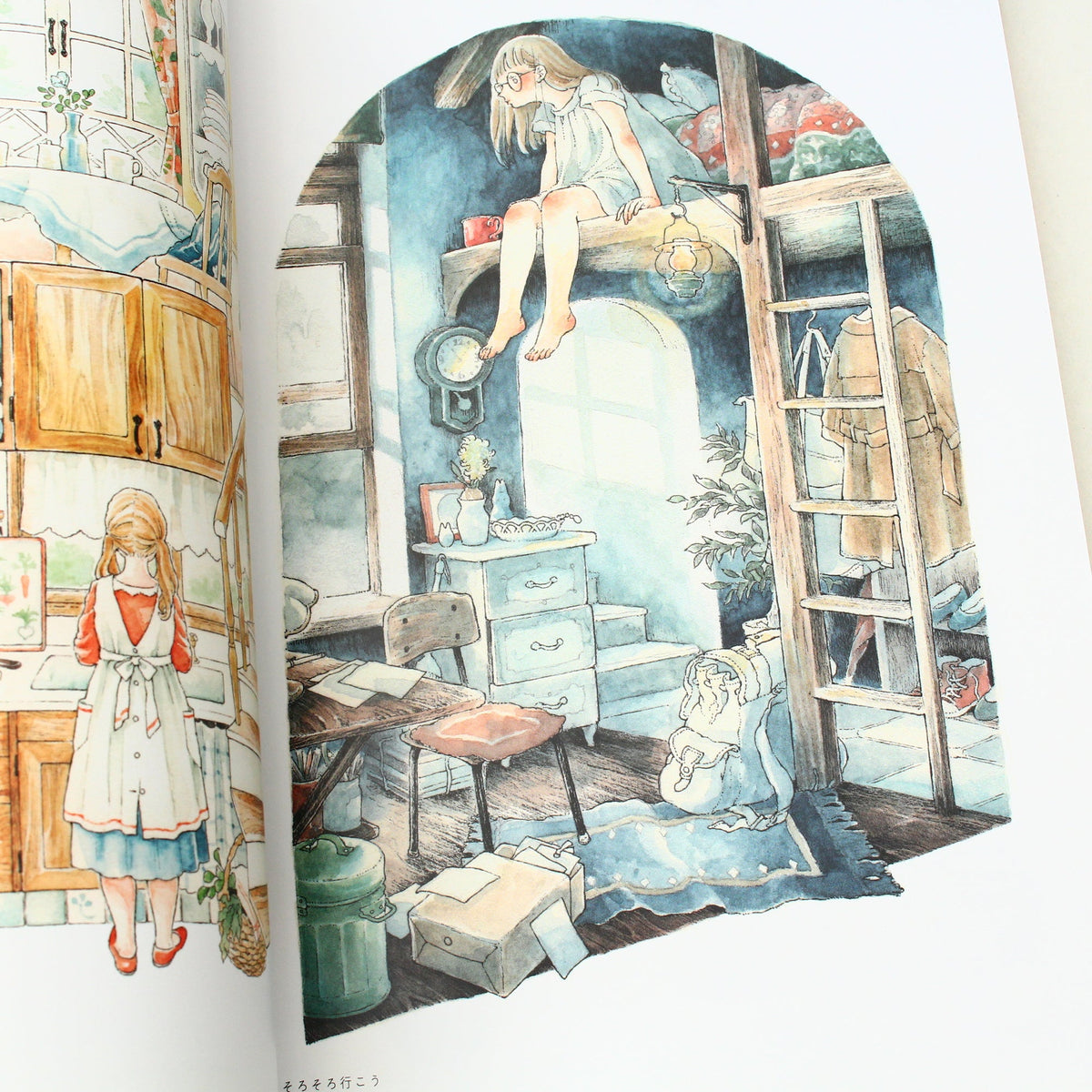 Girls illustration - Japan Art Book