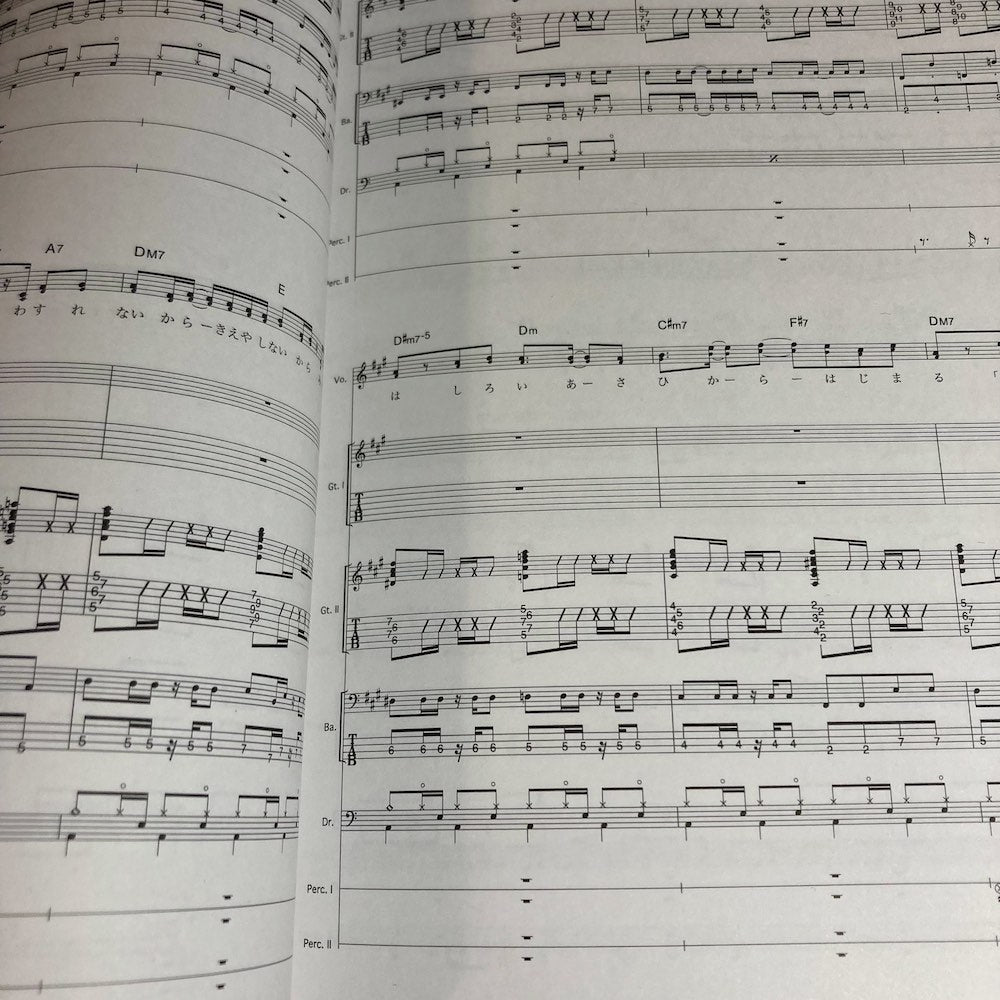 Yoasobi - Band Score - THE BOOK II Novel Into Music