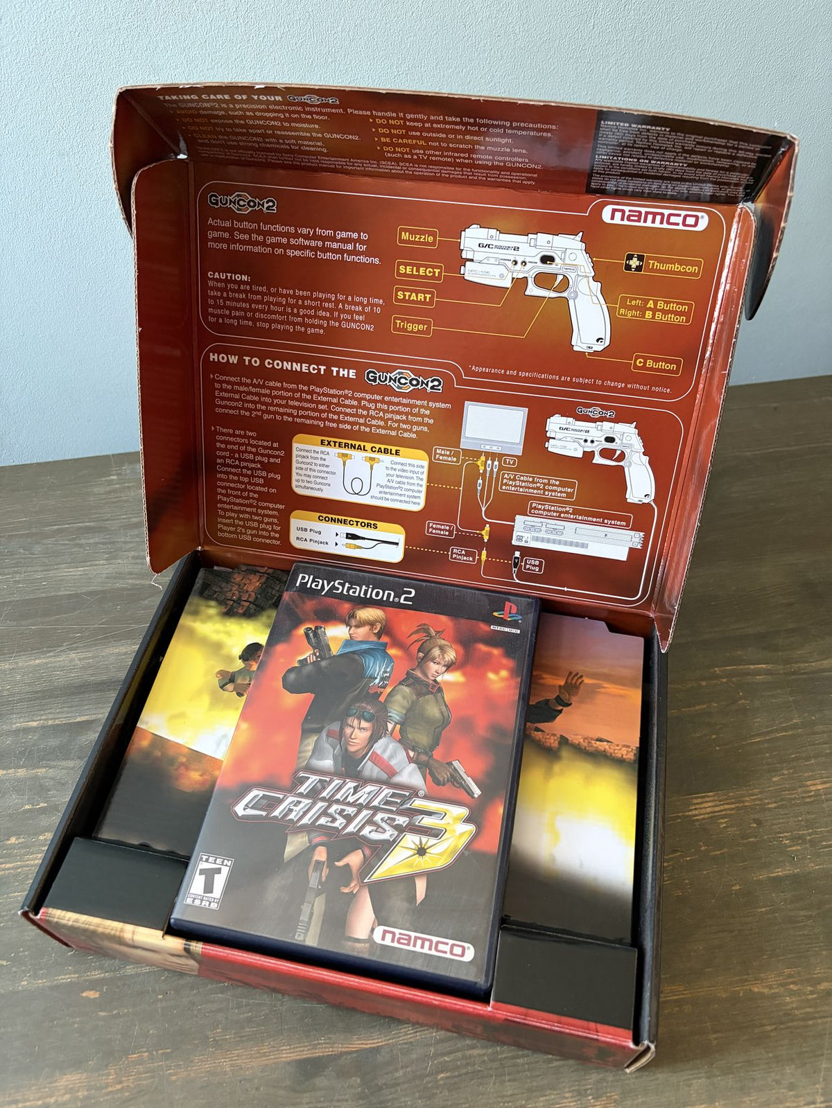 Time Crisis 3 + Guncon 2