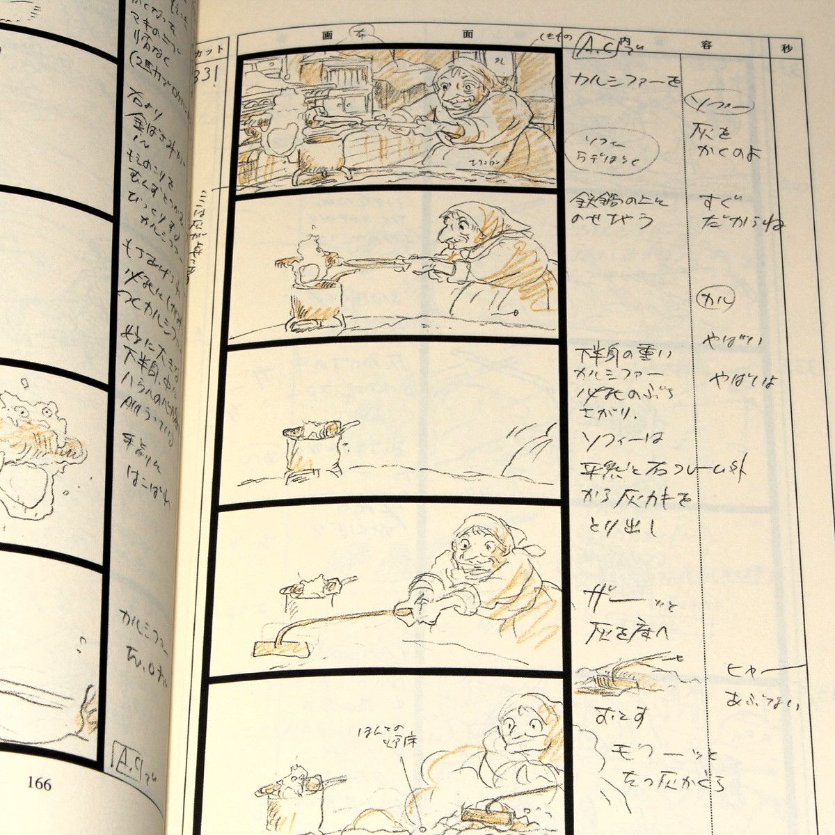 Howl's Moving Castle - Conte / Storyboard