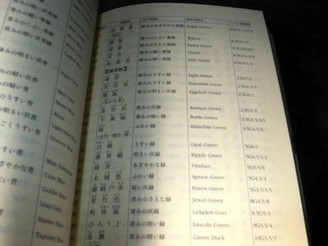 The Traditional Colors Of Japan - Guide Book