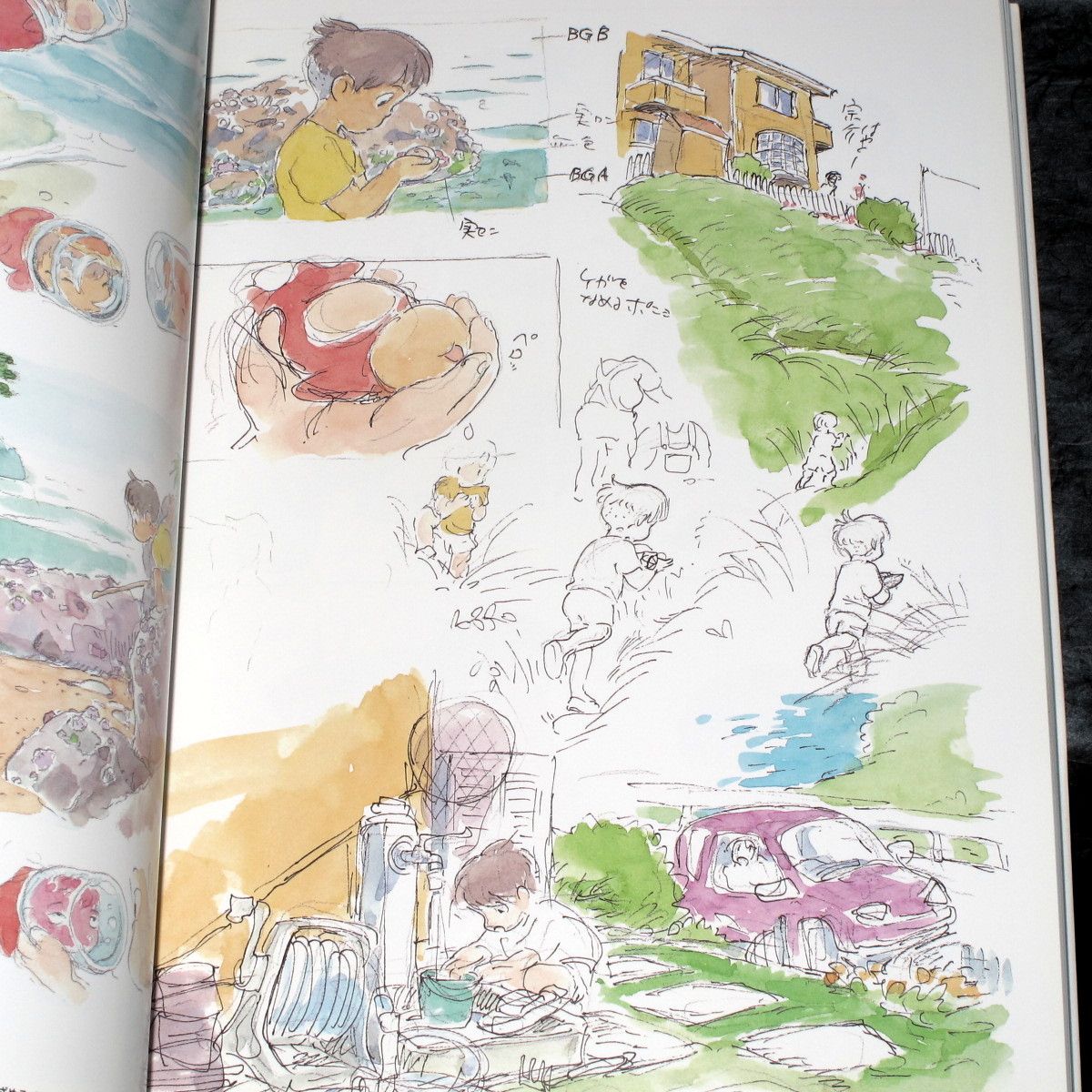 The Art Of Ponyo On The Cliff By The Sea