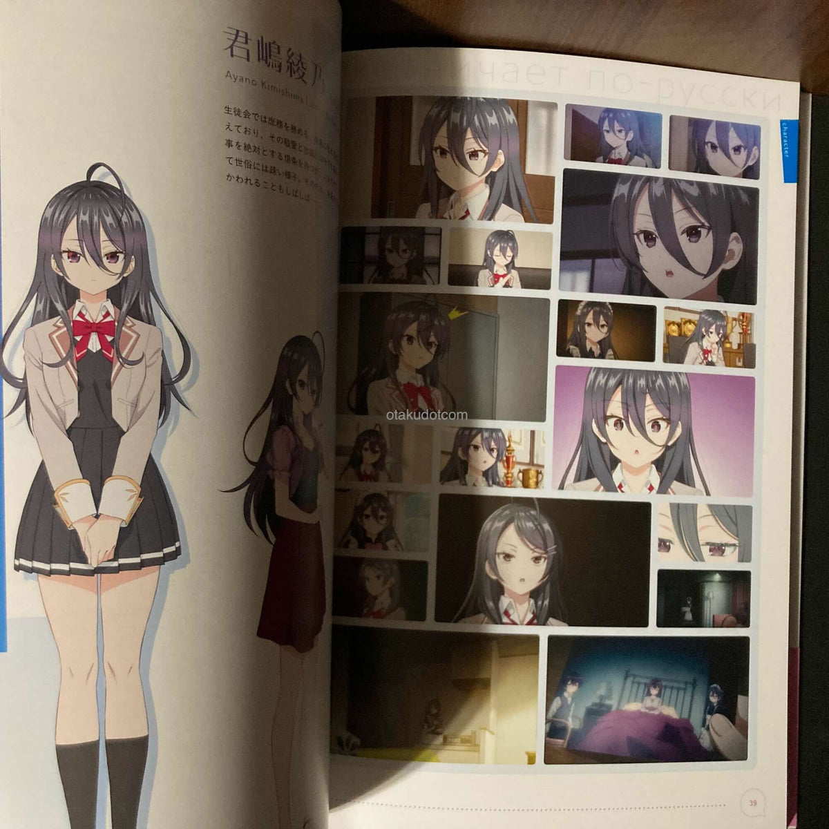 Alya Sometimes Hides Her Feelings in Russian Anime Guide