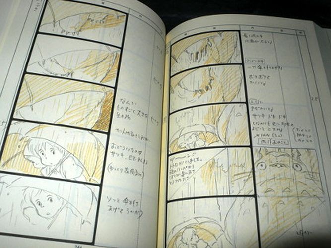 Totoro Storyboard / Conte Book