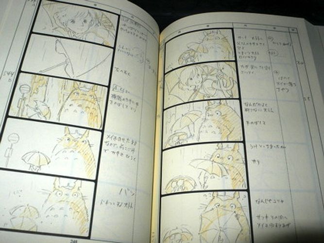 Totoro Storyboard / Conte Book