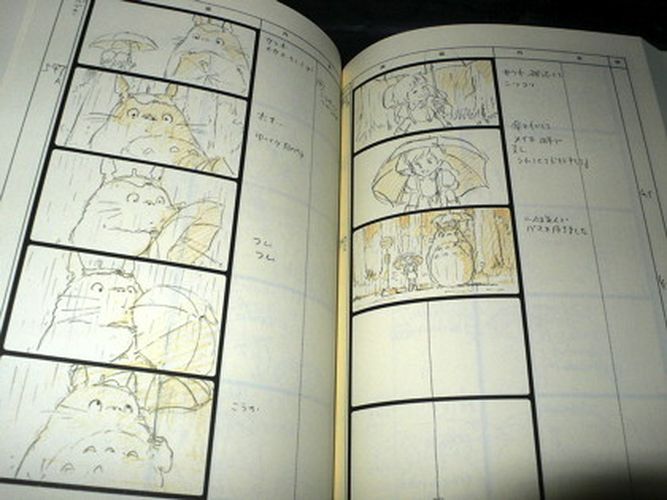 Totoro Storyboard / Conte Book