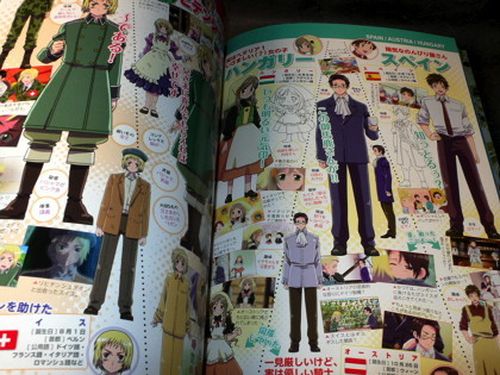 Hetalia Axis Powers Anime Official Guide