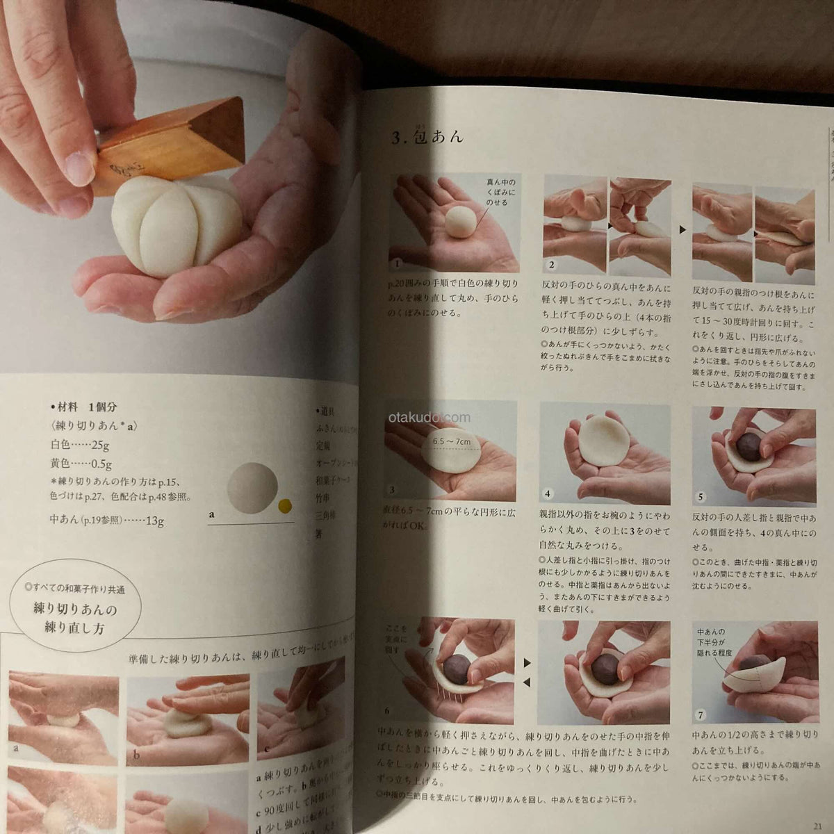 Nerikiri Text book - 12 months How to book - Wagashi