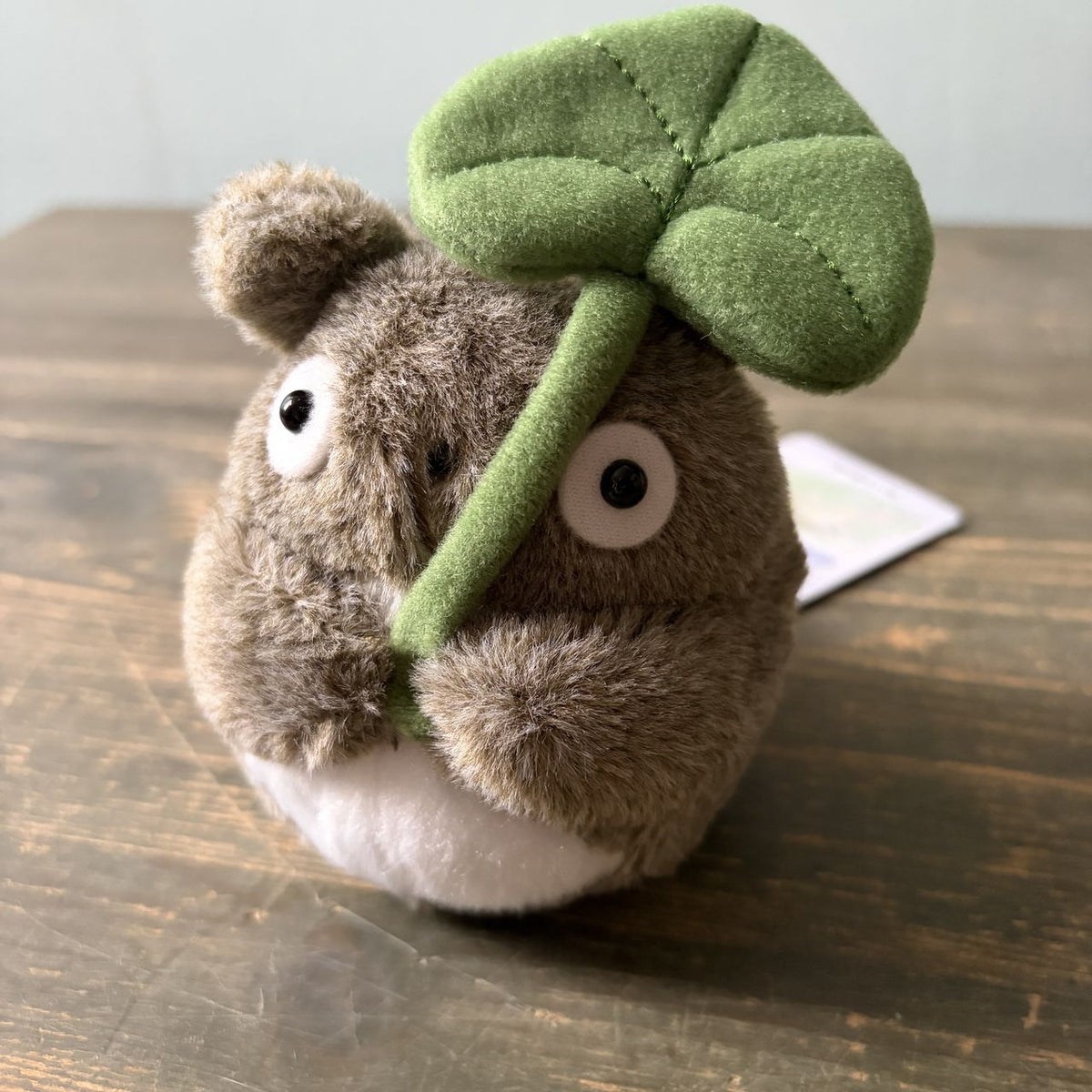 Totoro with Leaf Soft Toy