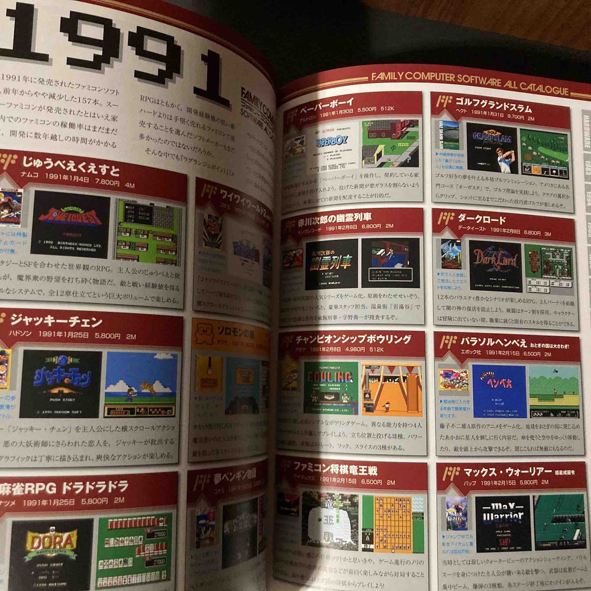Family Computer Perfect Catalogue NES