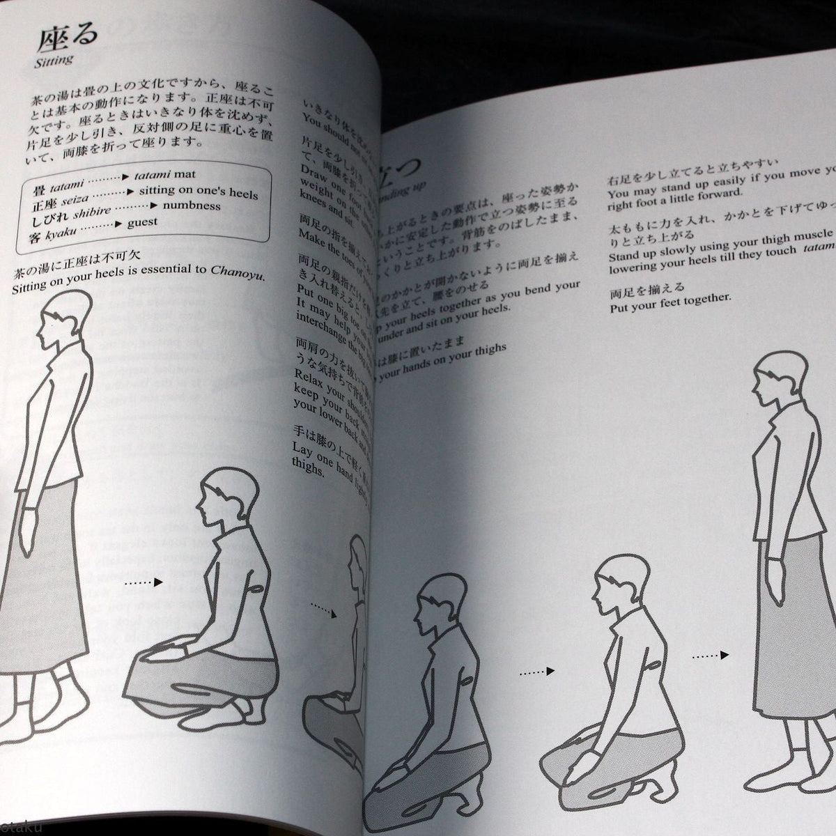 English for use in Chanoyu - Japan Tea Ceremony Guide Book
