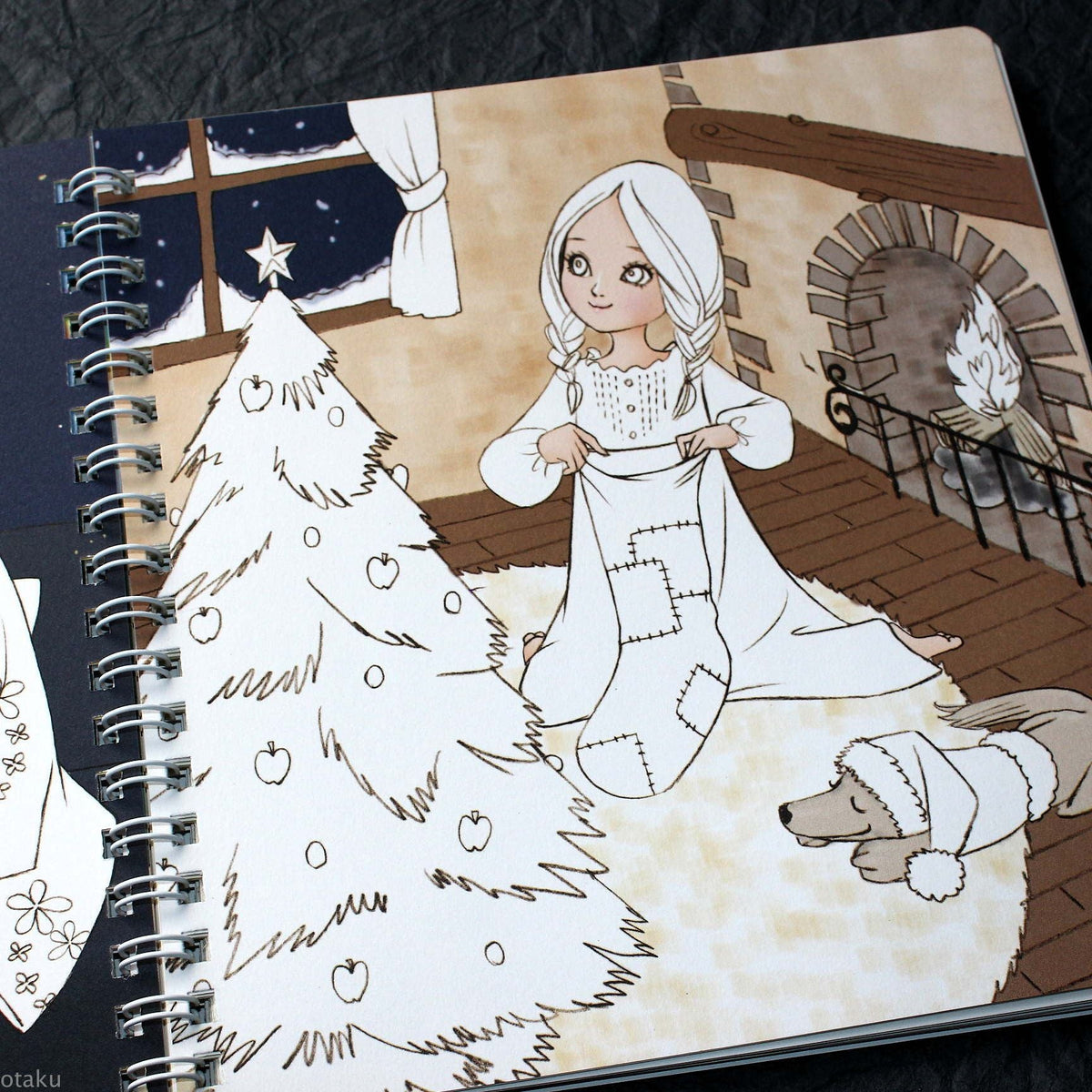 Oshare Note 1 - Kisekae to Nurie / Sticker and Coloring Art Book