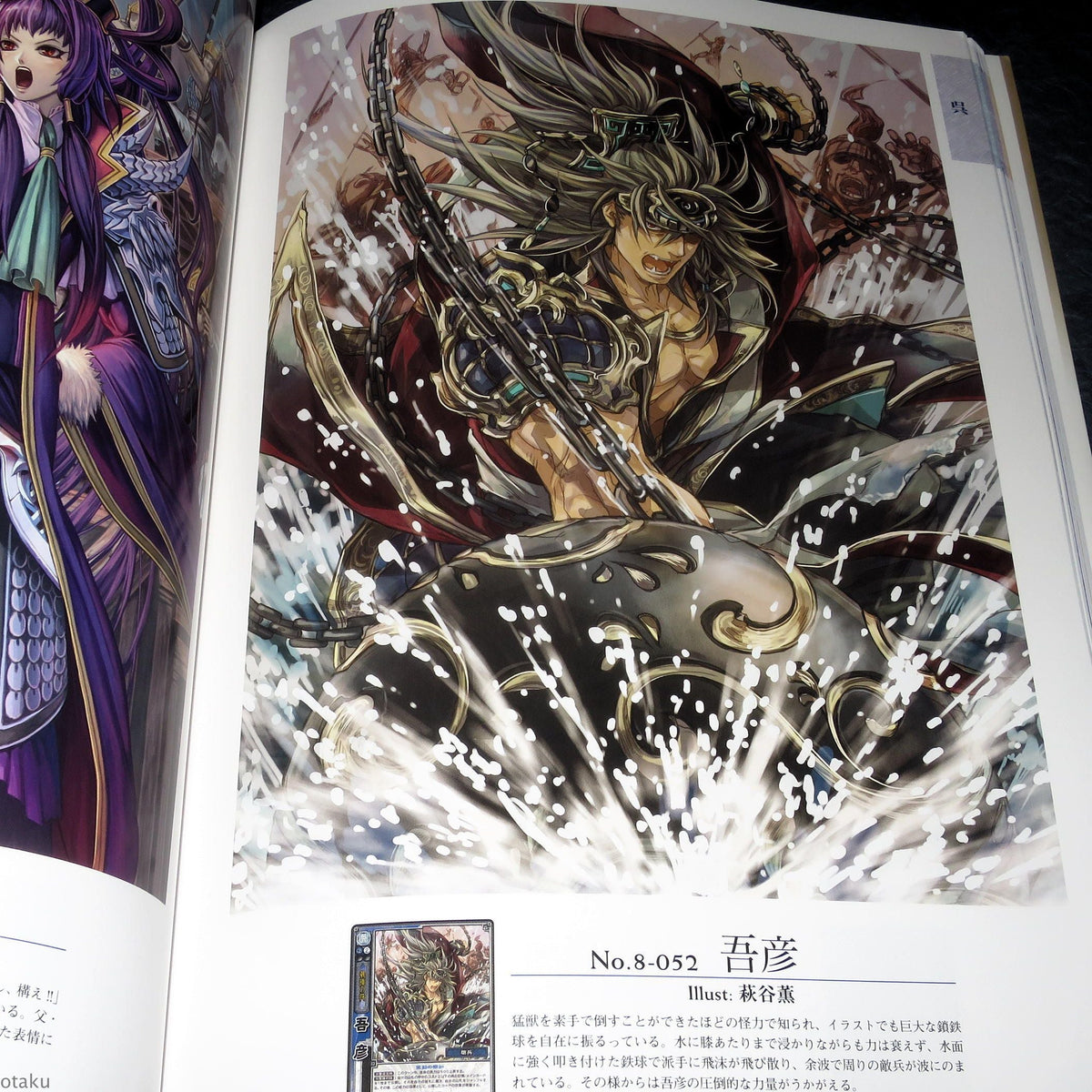 Sangokushi Taisen Trading Card Game - Visual Guide Art Book