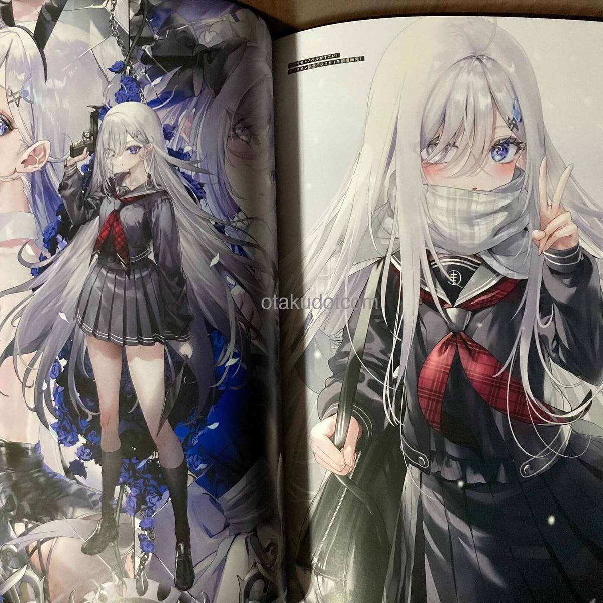 The Phantom Girl in Games of Death - Necometaru Artworks