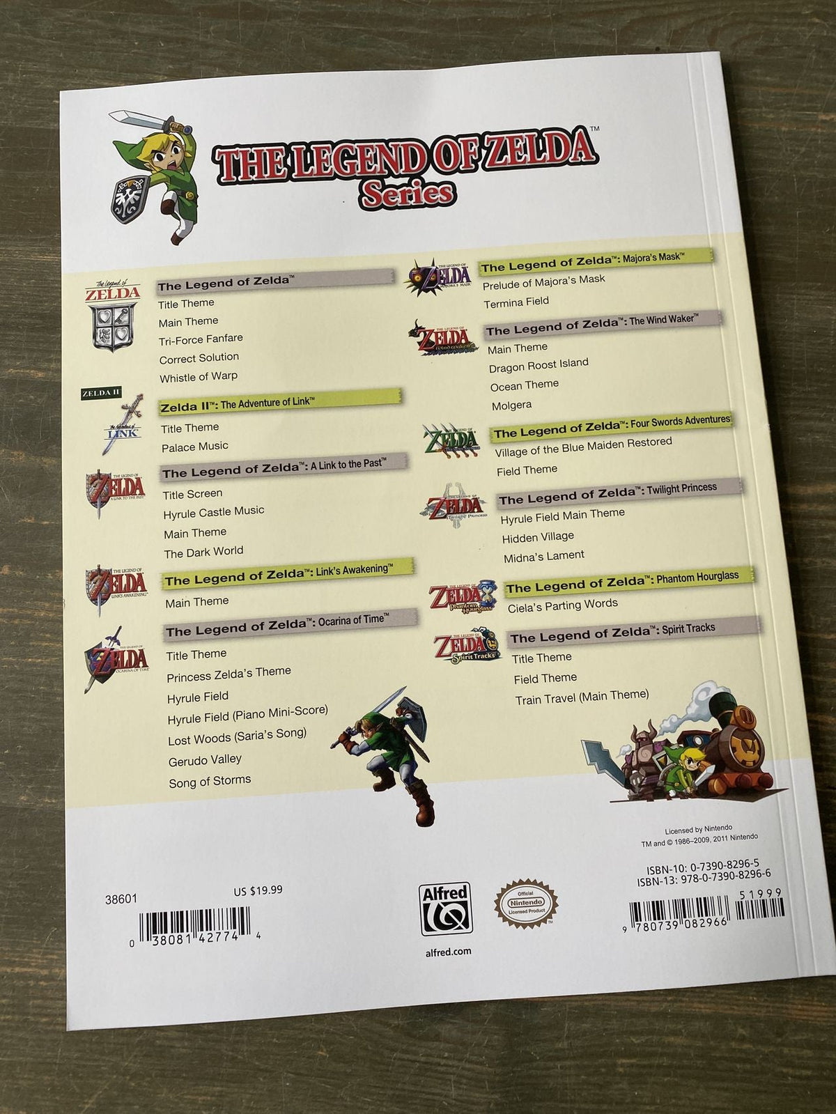 The Legend of Zelda Series for Piano