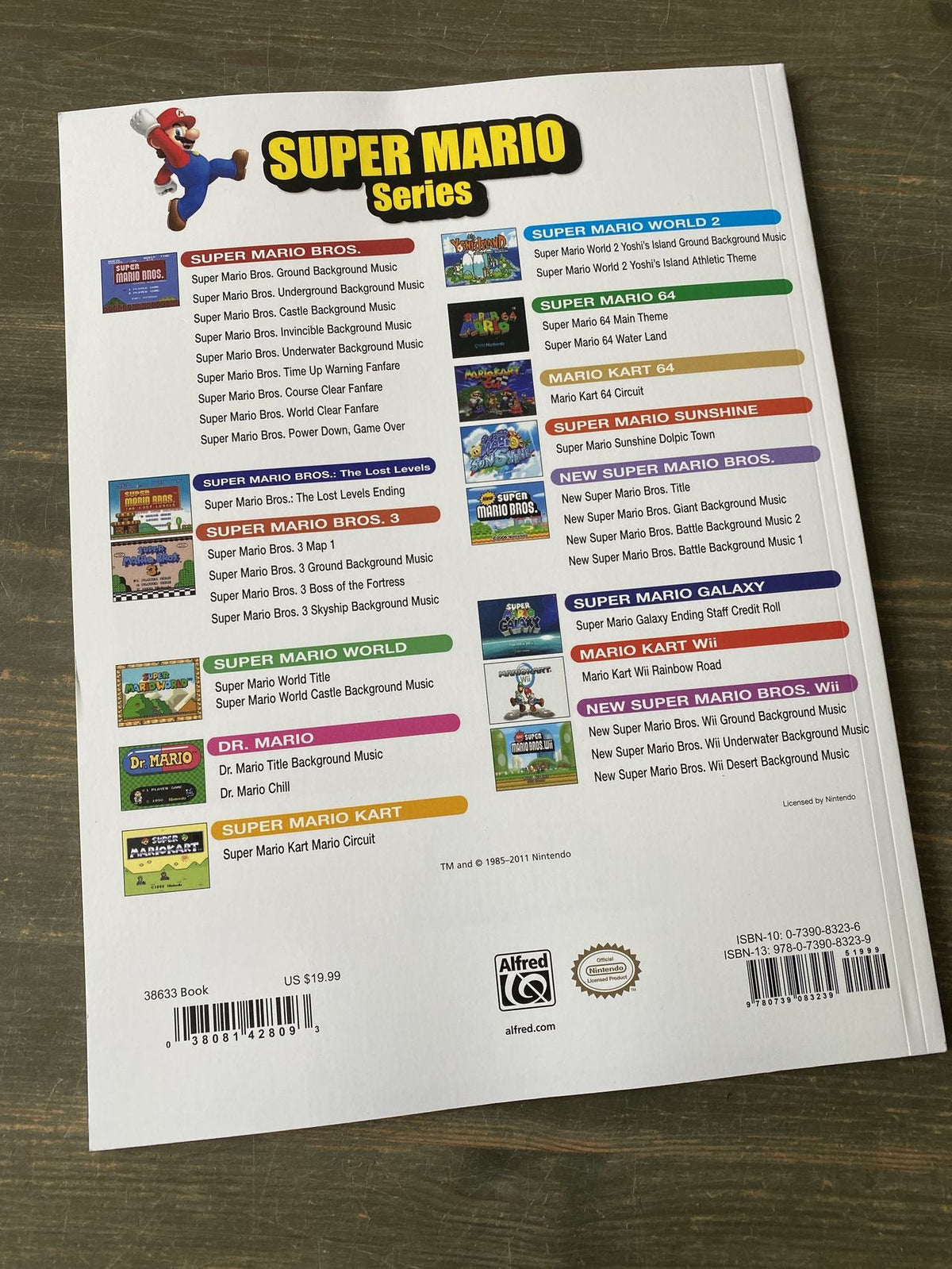 Super Mario Series for Easy Piano