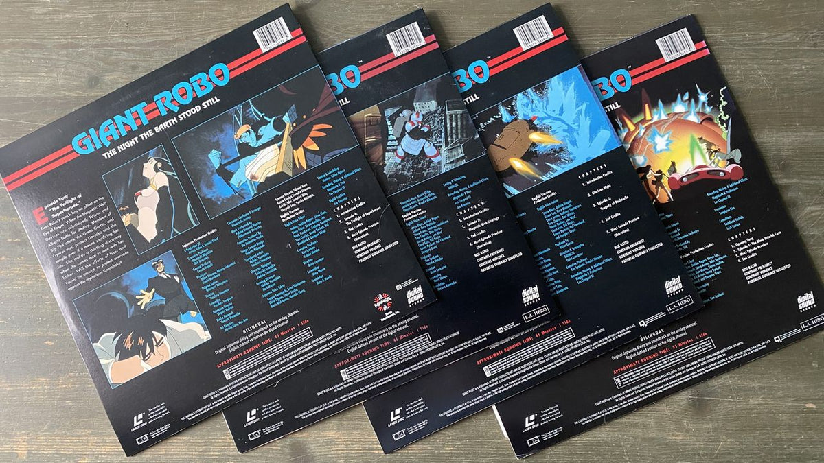 Giant Robo - The Night the Earth Stood Still - Vol. 1-4