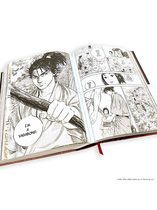 English Manga 'Rurouni' Hardcover Limited Edition Volumes 1-7 Single Auction by Takehiko Inoue Vagabond Definitive Edition, Vol. 1-Vol. 4 Original English Rare Edition