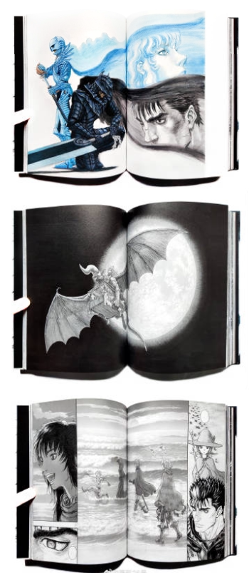 THE ARTWORK OF BERSERK Kentaro Miura's Paintings Legend of the Sword Wind Imprinted Warrior Warrior