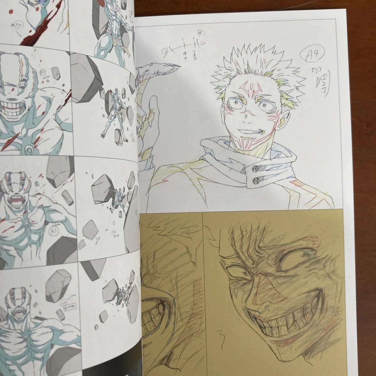 Jujutsu Kaisen Key Animation Art Collection Vol. 0-4
