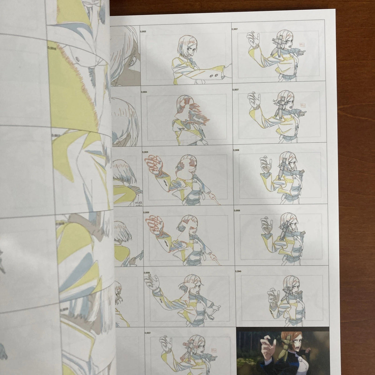 Jujutsu Kaisen Key Animation Art Collection Vol. 0-4