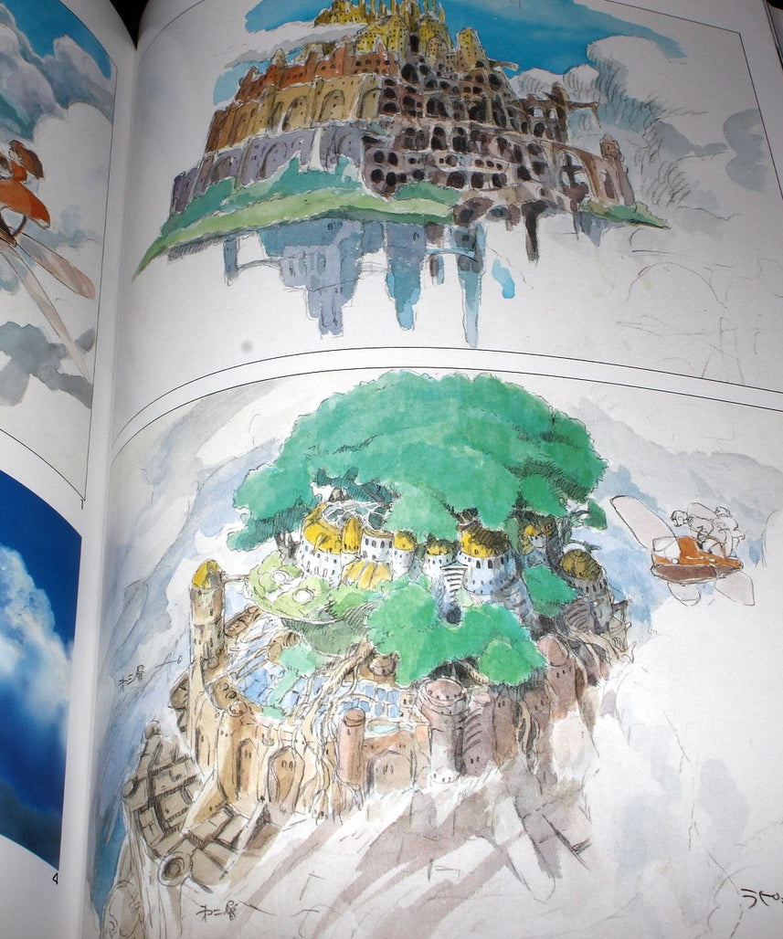 The Art Of Laputa (Castle in the Sky) - Japanese edition
