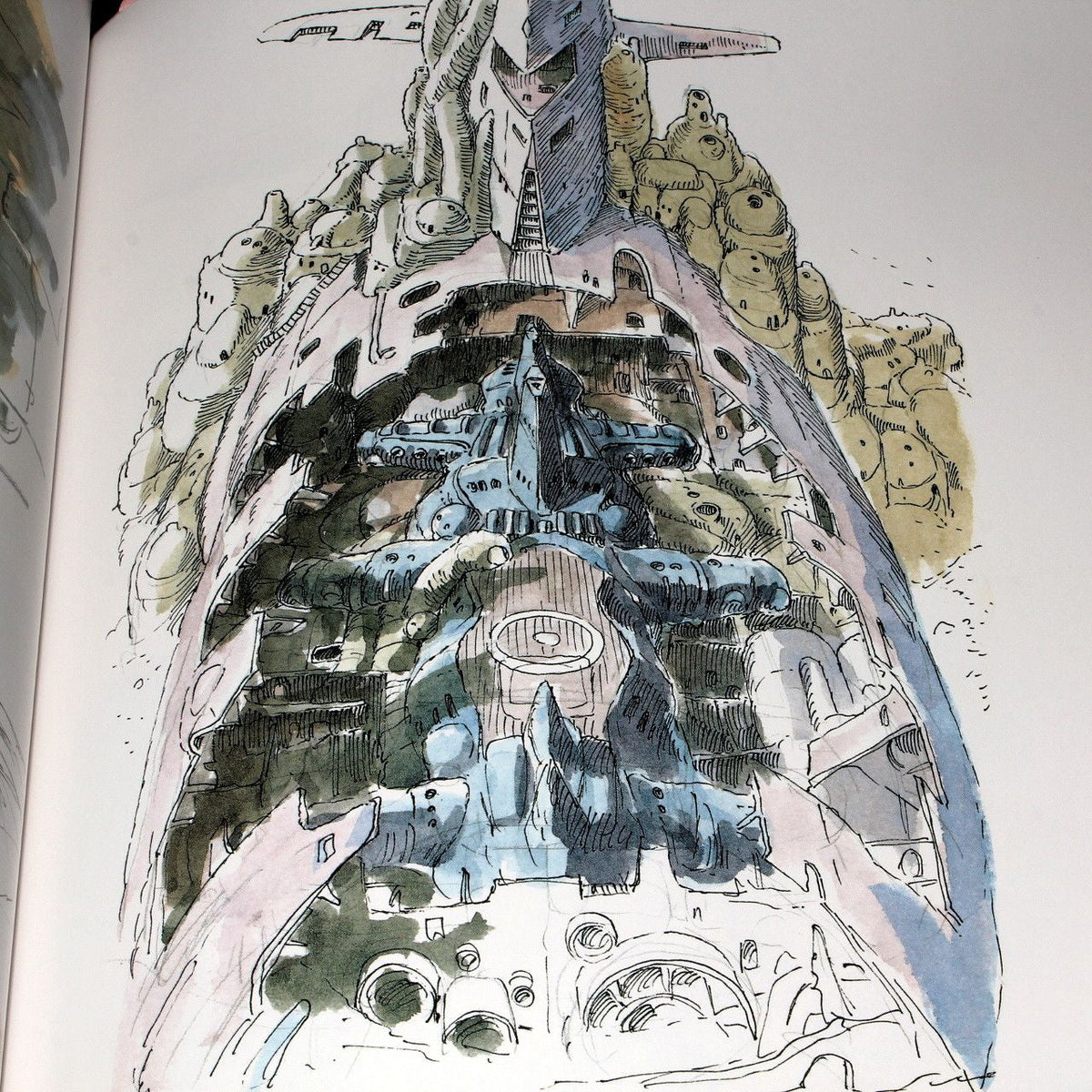 Nausicaa - Watercolor Paintings Hayao Miyazaki