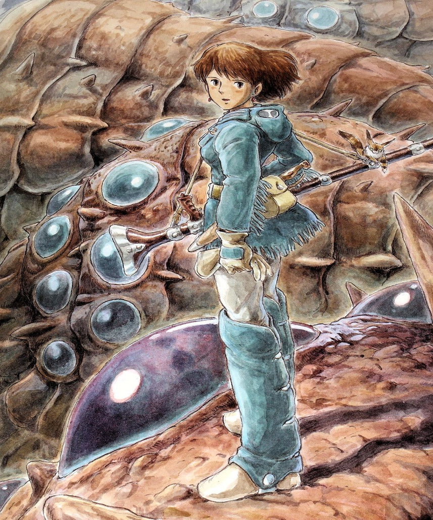 Nausicaa - Watercolor Paintings Hayao Miyazaki