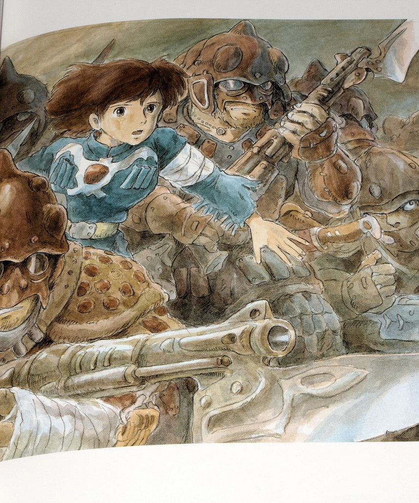 Nausicaa - Watercolor Paintings Hayao Miyazaki