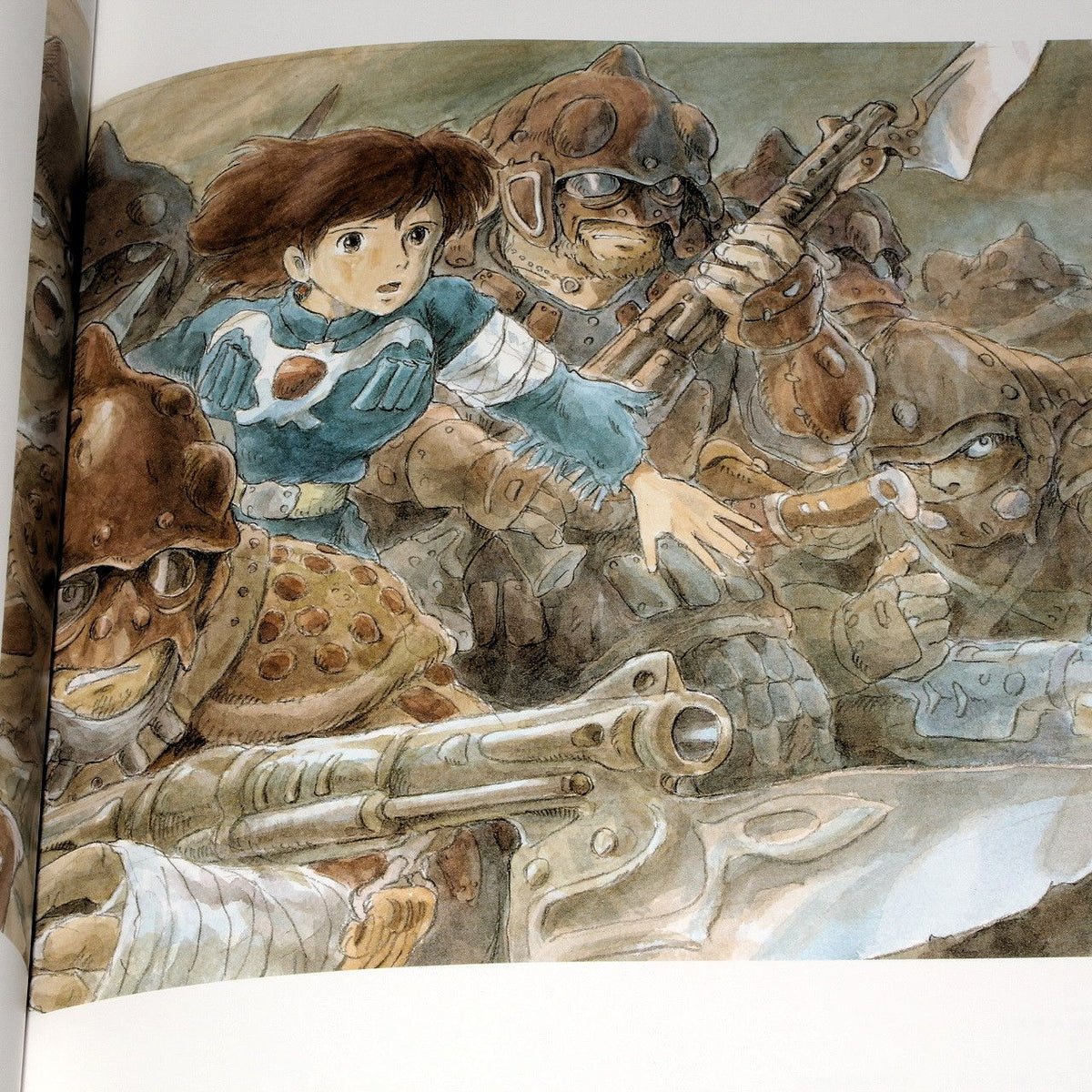 Nausicaa - Watercolor Paintings Hayao Miyazaki