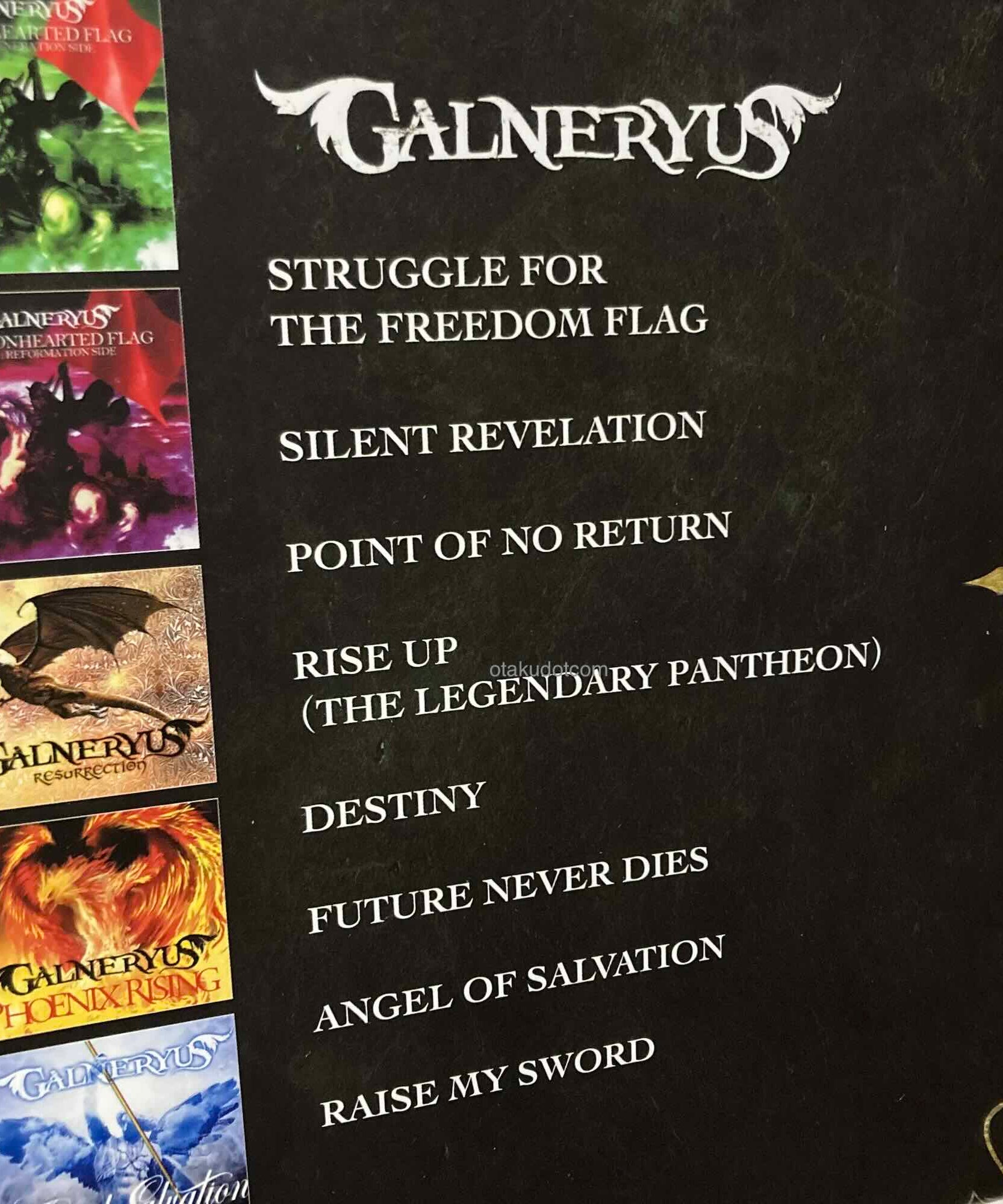 GALNERYUS Ultimate Selection BAND SCORE