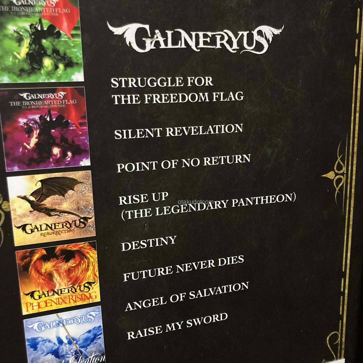 GALNERYUS Ultimate Selection BAND SCORE