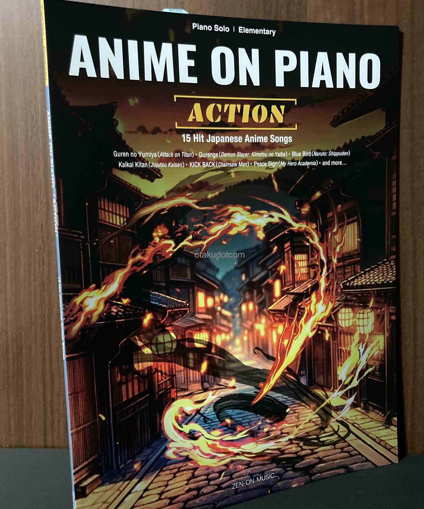 Piano Solo Elementary ANIME ON PIANO - ACTION