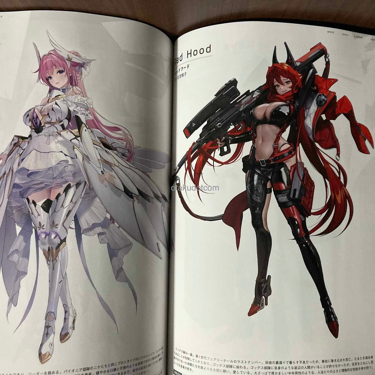 Nikke Goddess Of Victory Official Material Book