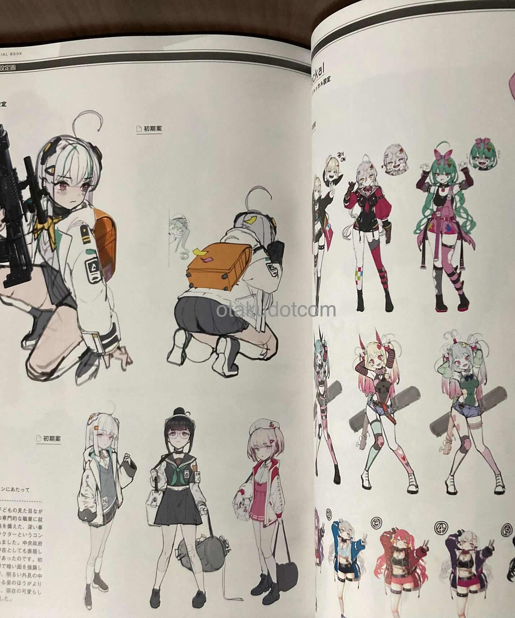 Nikke Goddess Of Victory Official Material Book