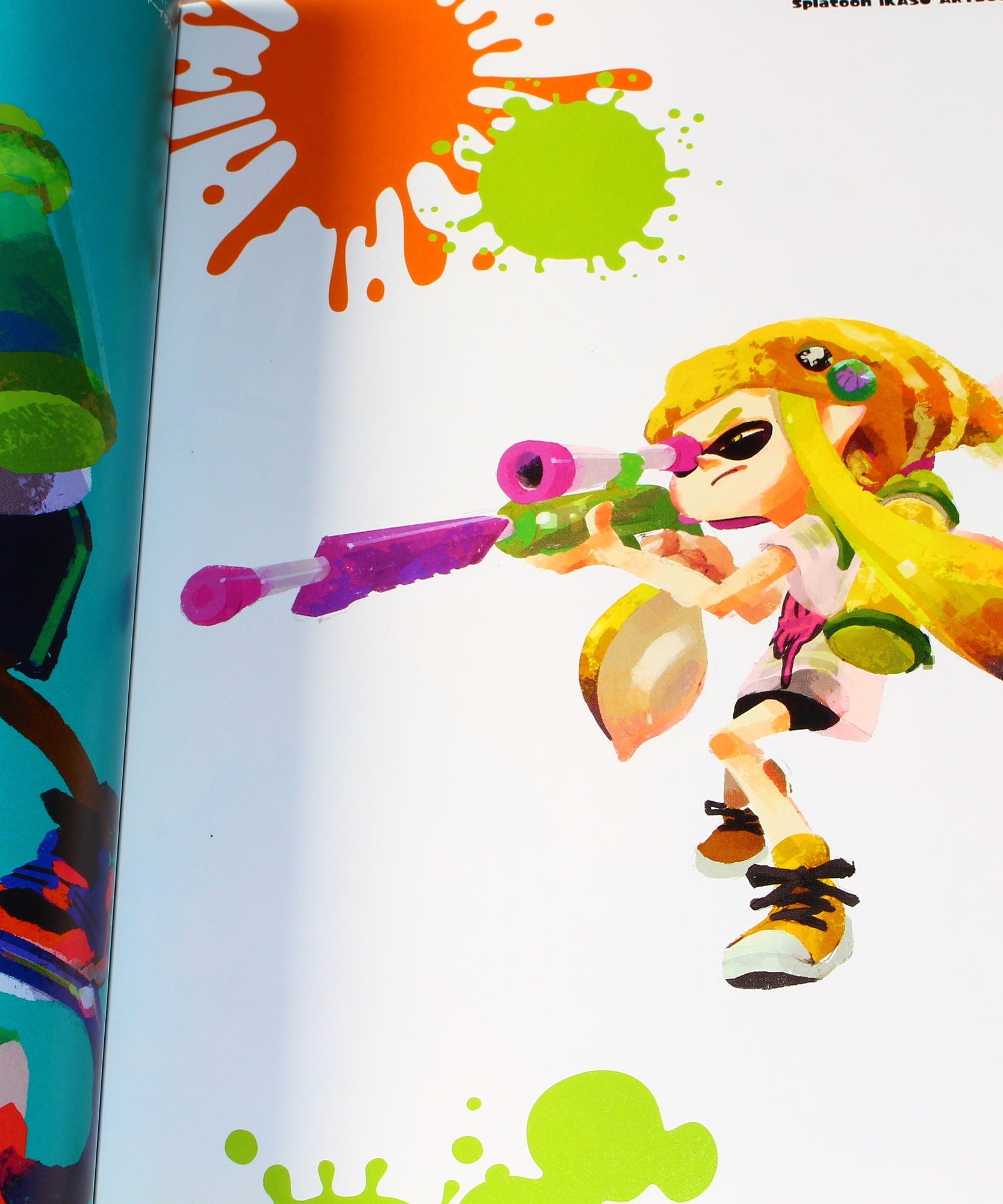 Splatoon - Ikasu Art Book