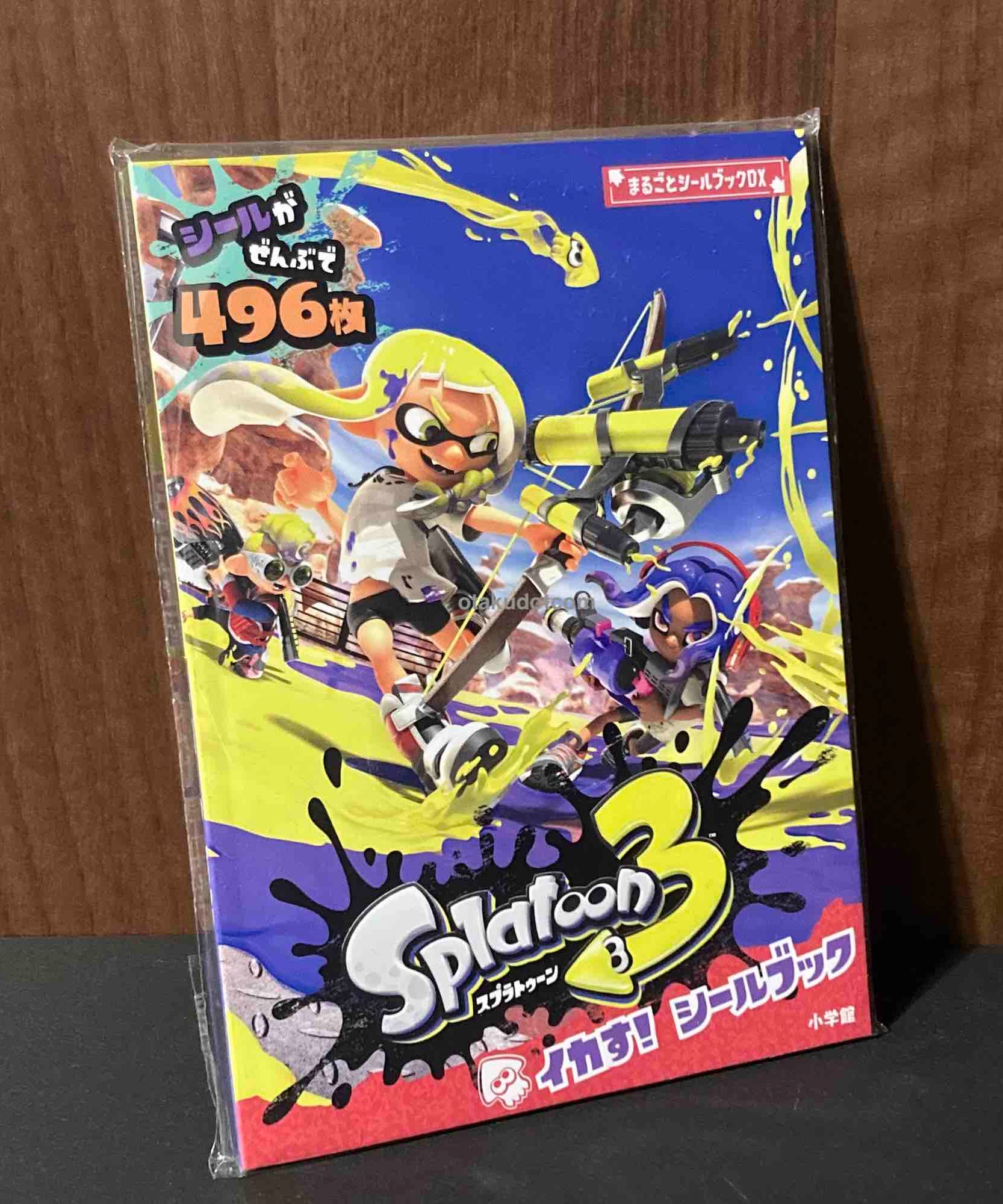 Splatoon 3 Sticker Book