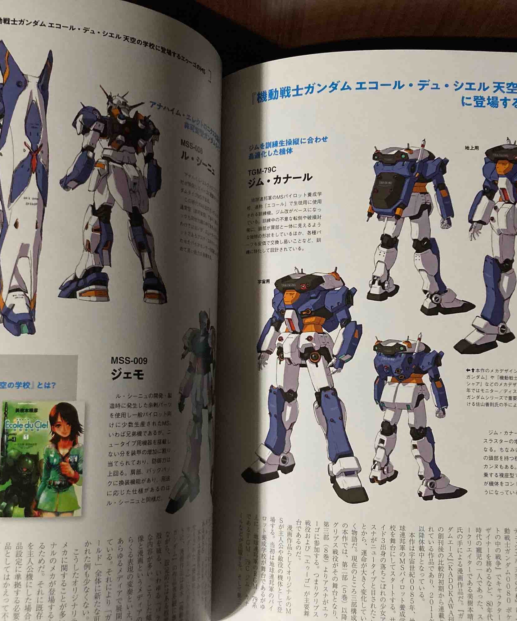 Gundam MS Encyclopedia A.E.U.G. Mobile Suit