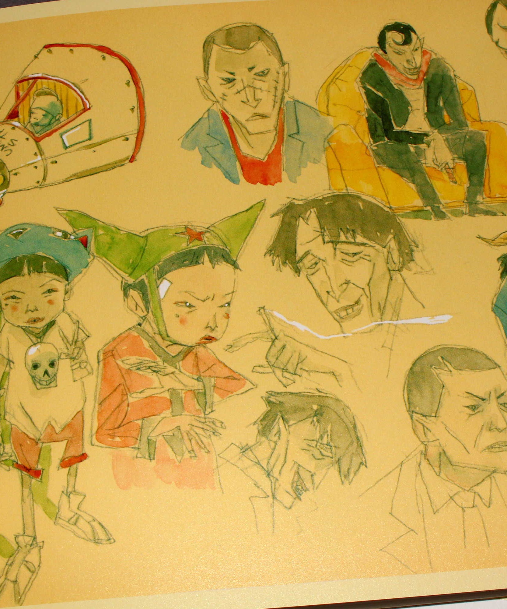 Tekkon Kinkreet The Movie - Character Art Book
