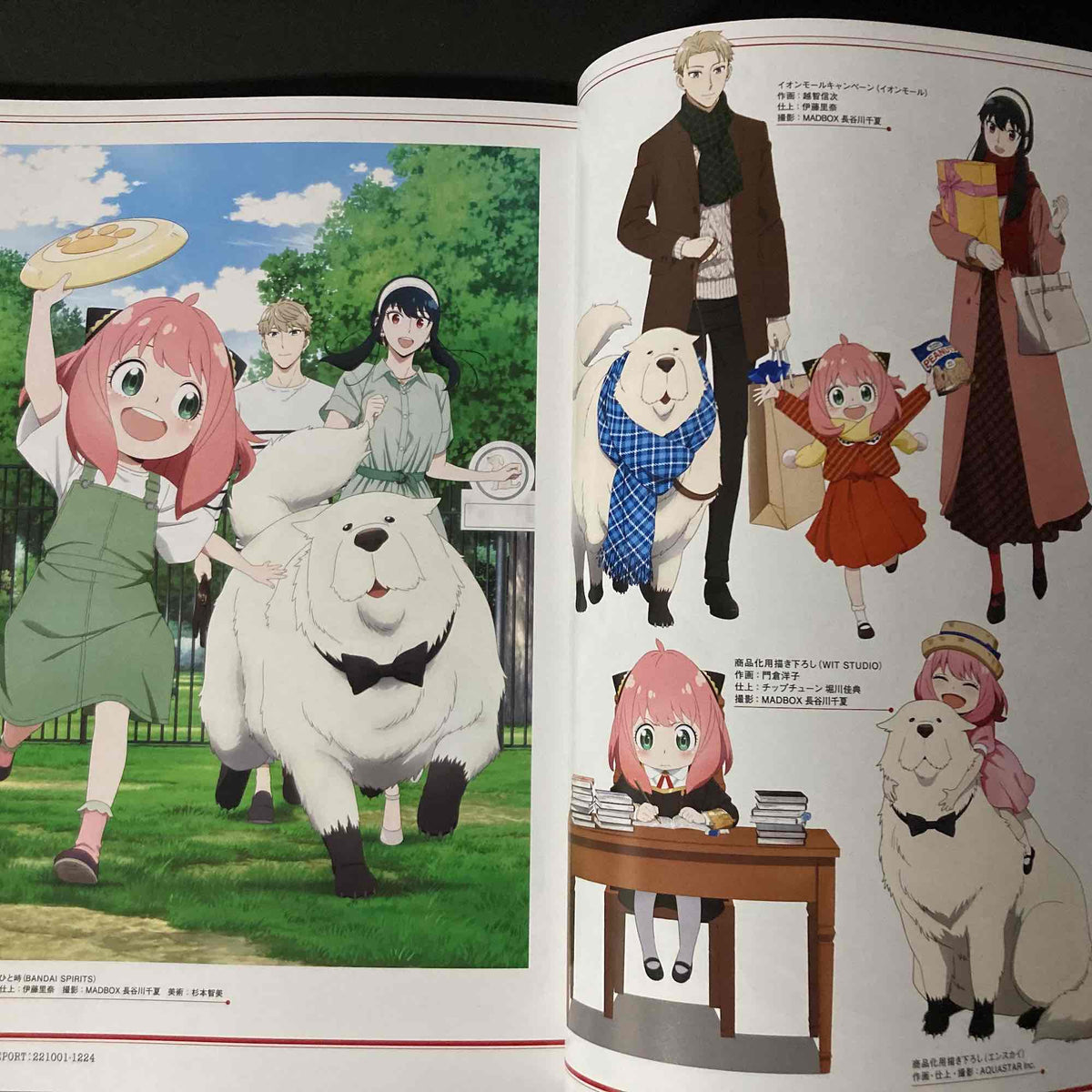 SPY x Family Official Guide Book Mission Report 221001-1224