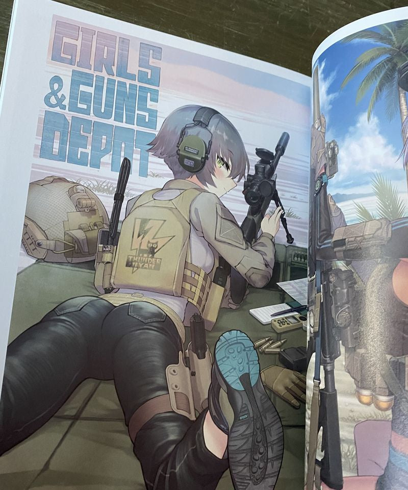 Girls and Guns Depot SAMARU illustrations