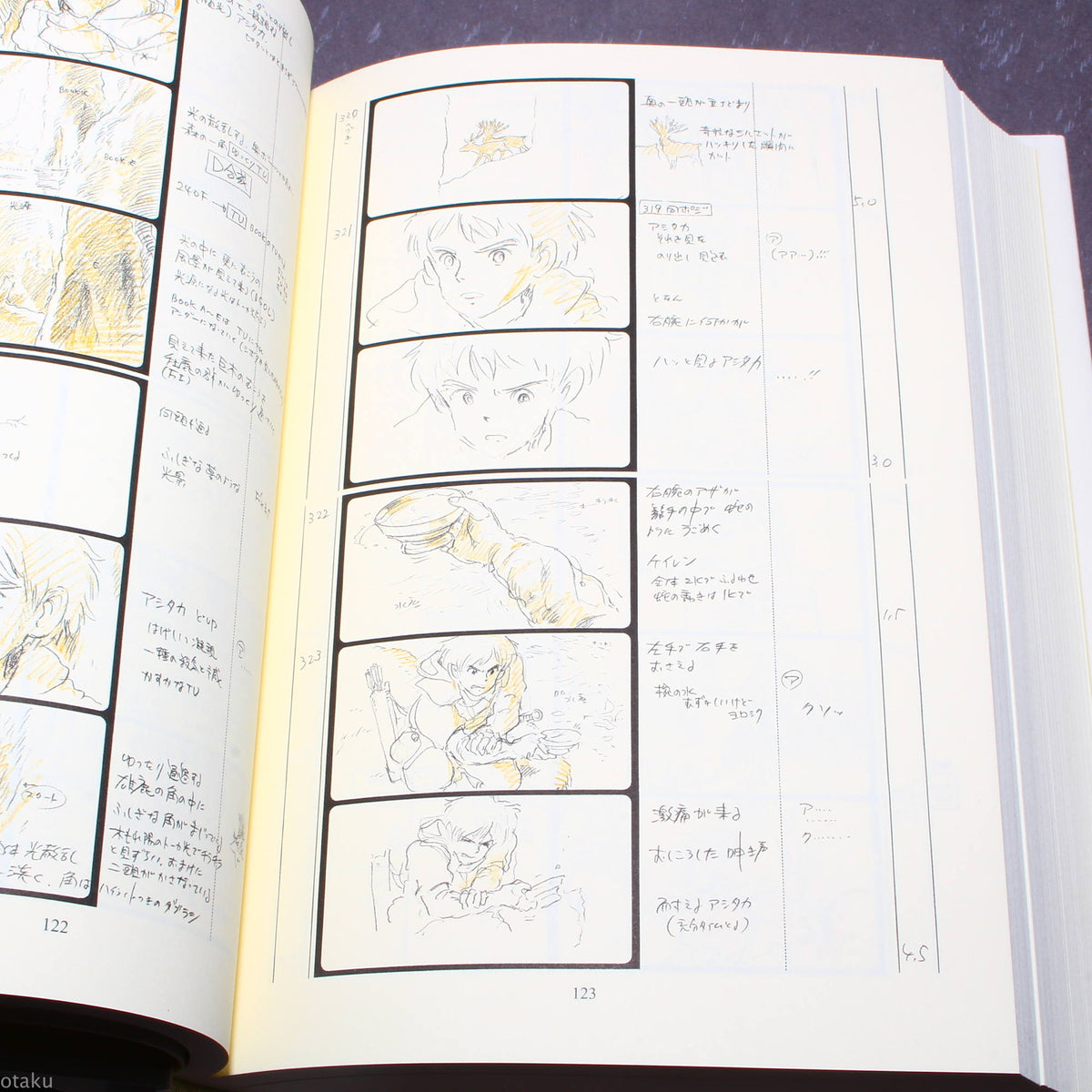 Studio Ghibli Storyboards 11 Princess Mononoke