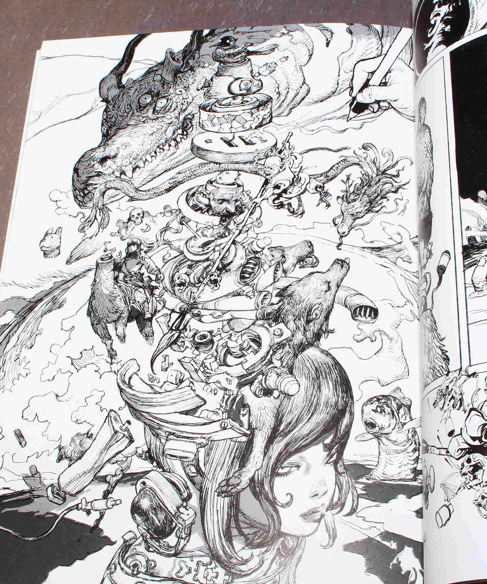 Katsuya Terada and Kim Jung Gi - Artworks Book