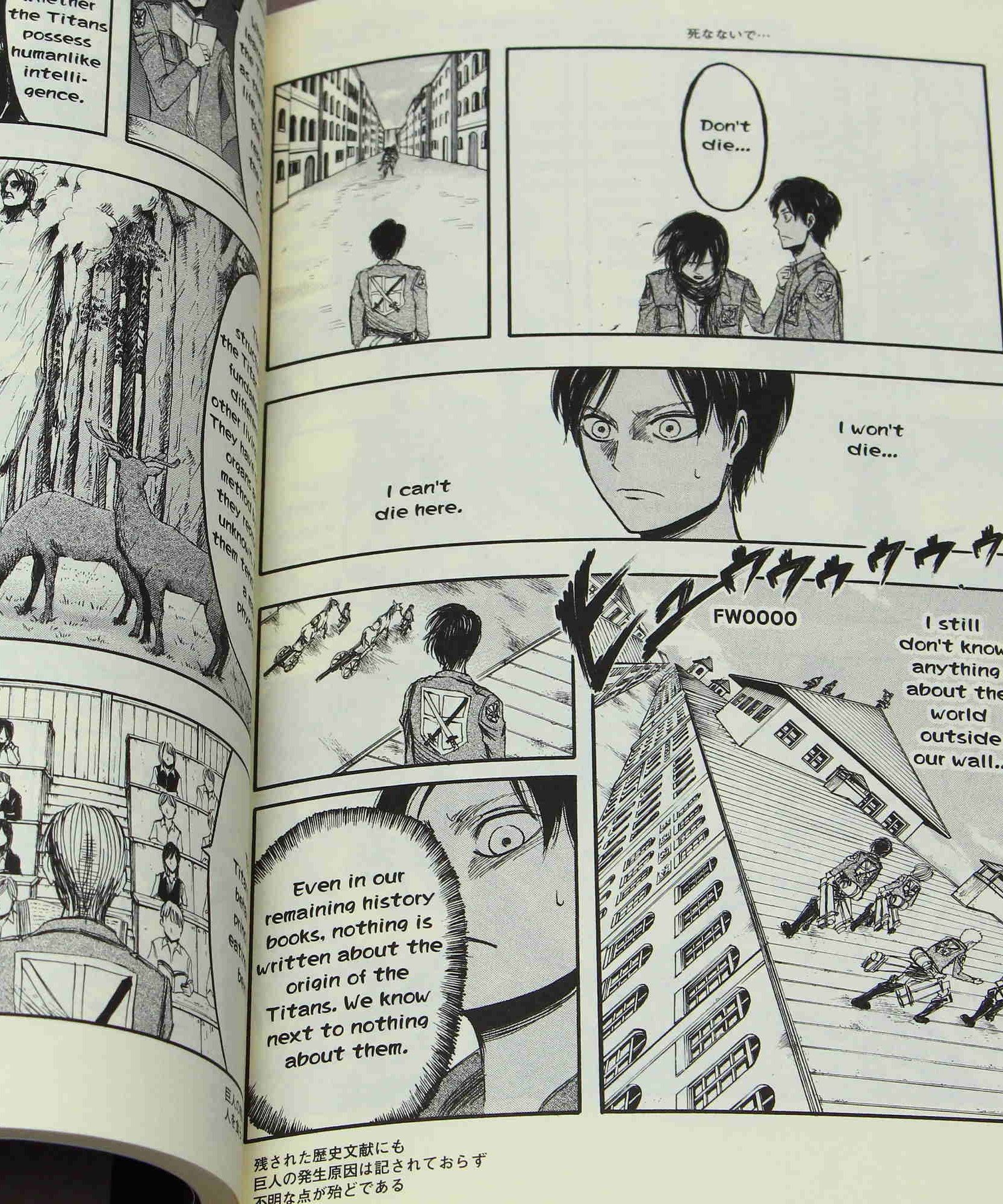 Attack on Titan Vol. 1 - Bilingual Edition