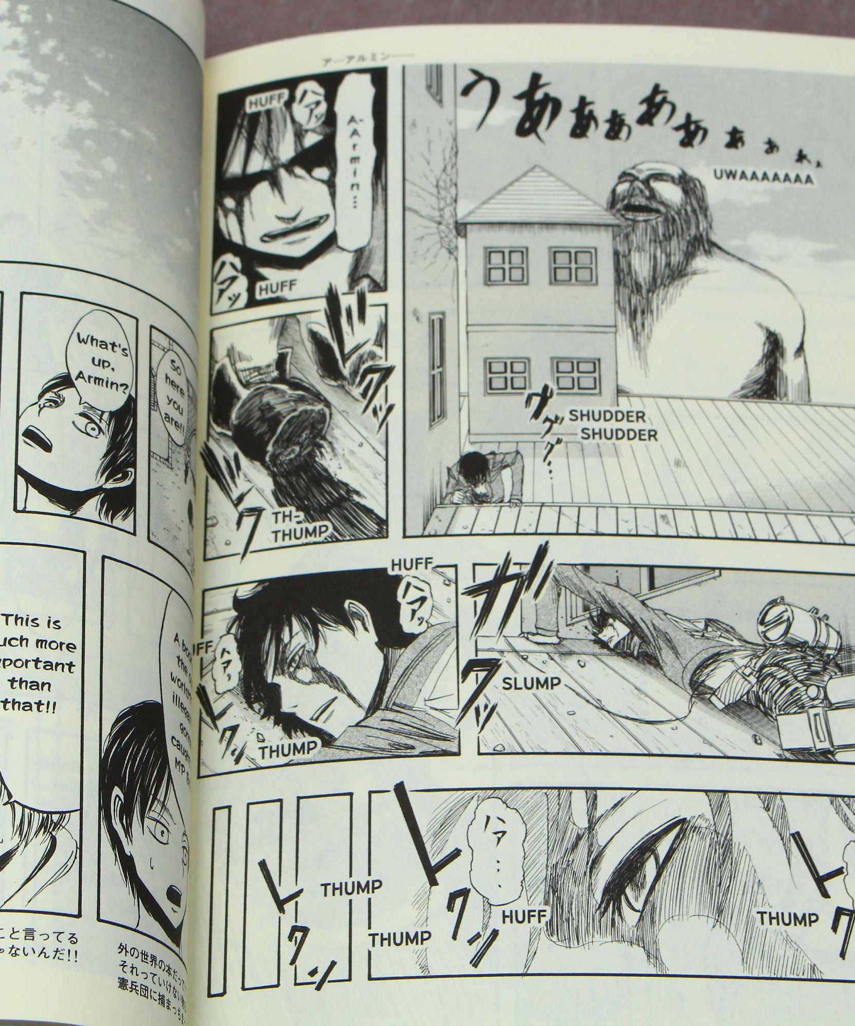 Attack on Titan Vol. 1 - Bilingual Edition