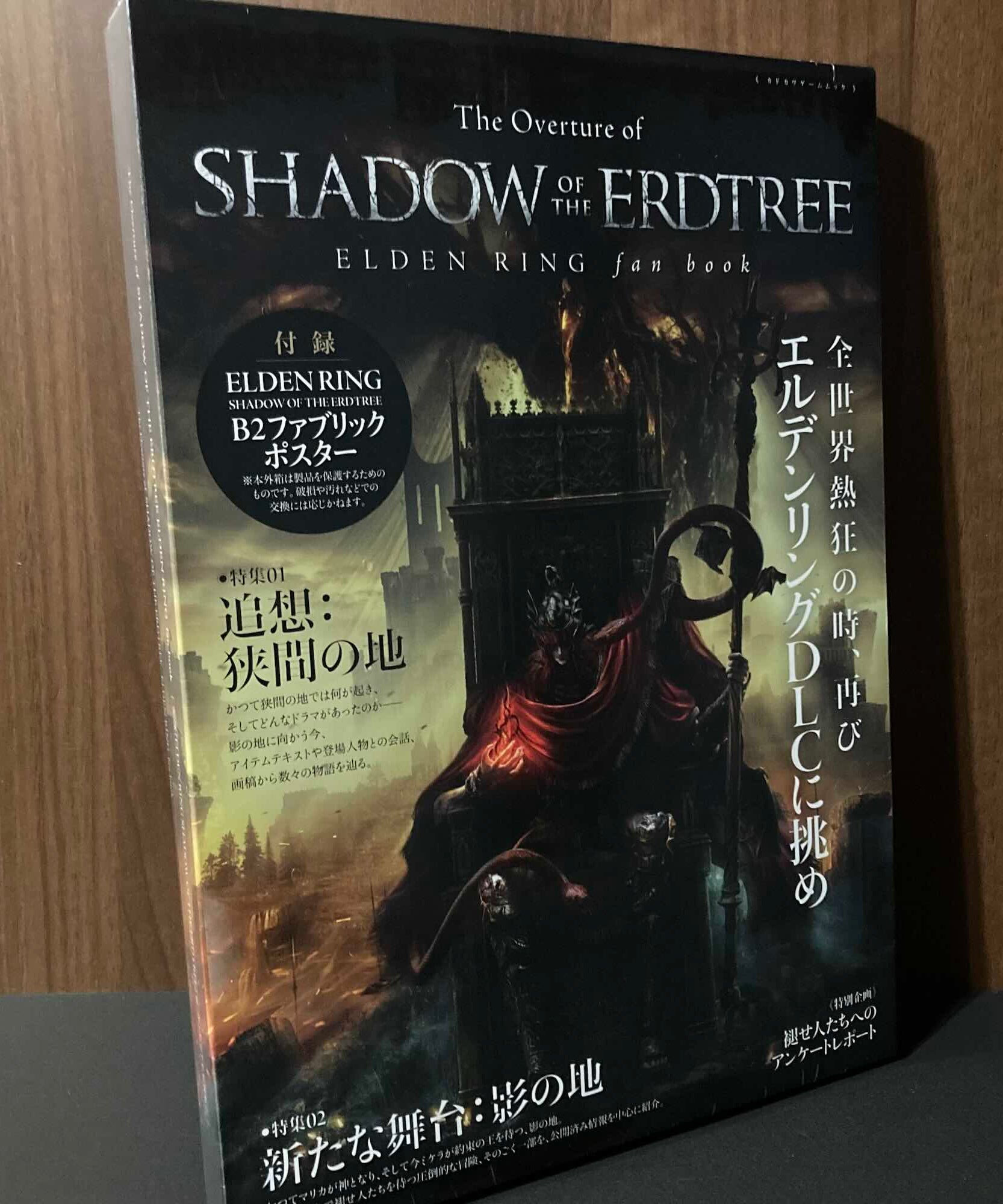The Overture of SHADOW OF THE ERDTREE ELDEN RING fan book