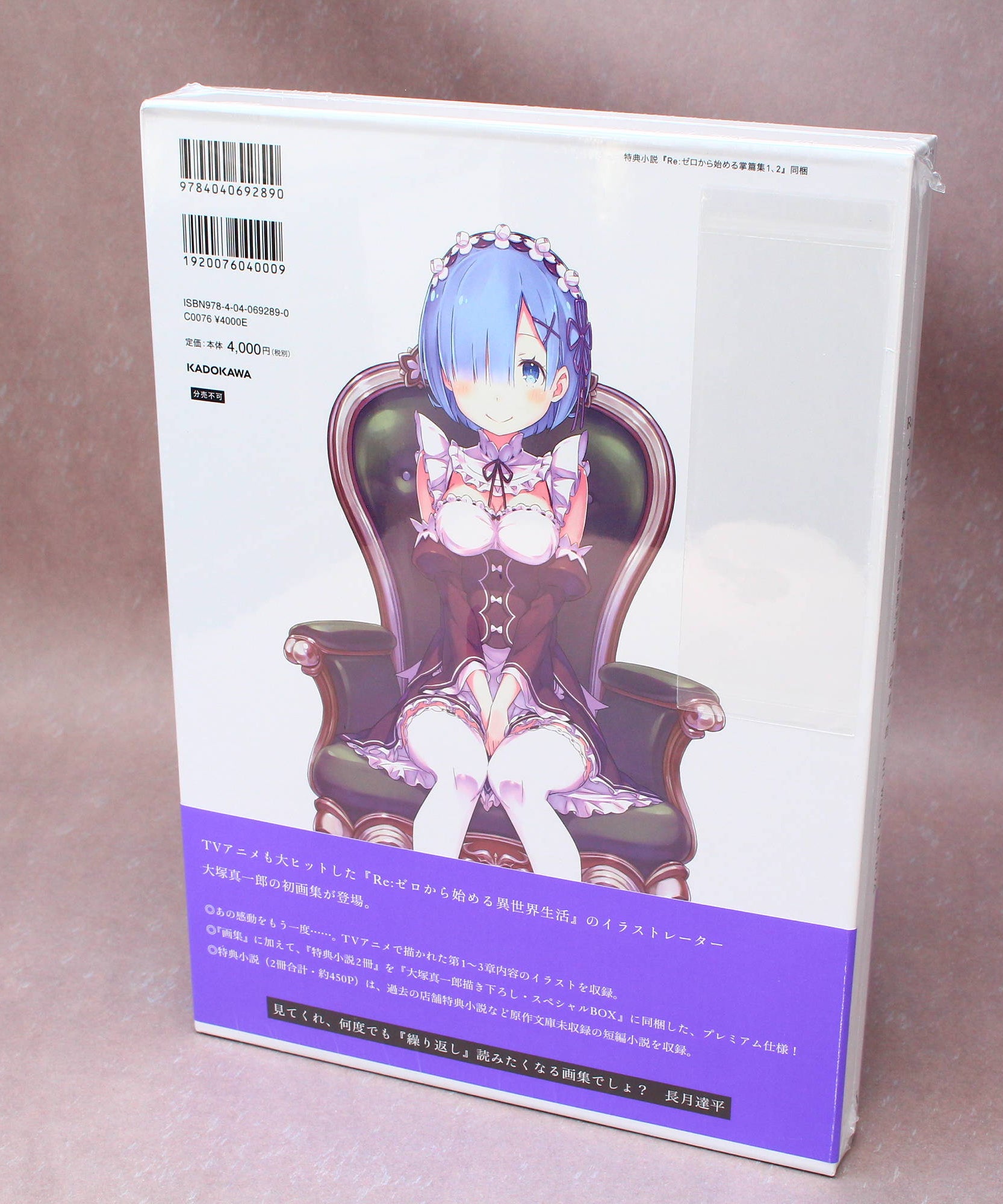 Re:Zero - Starting Life in Another World - Art Works Re:BOX